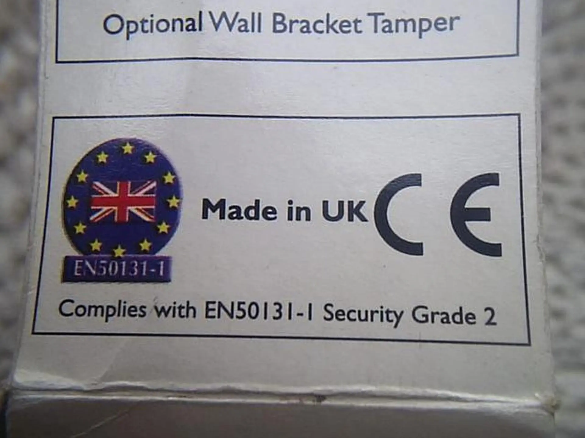   : Made in UK.
