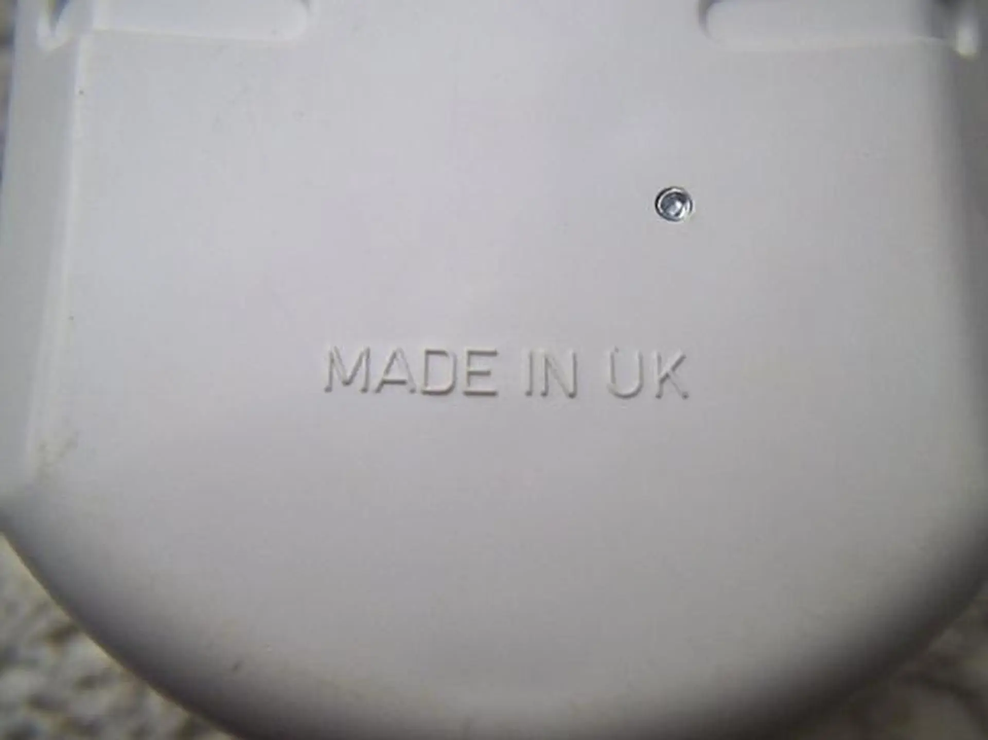 Made in UK.